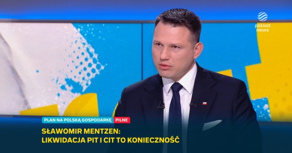 Polska bez podatków? Mentzen w "Graffiti": To był żart