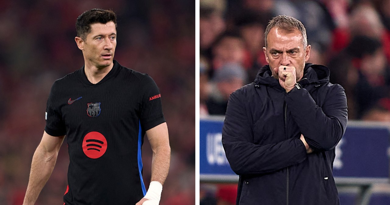 Lewandowski traci pozycję w Barcelonie? Tak zachował się Hansi Flick