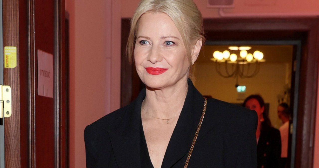 Stylizacja Kożuchowskiej jest hitem. Jeden element od razu przyciąga wzrok