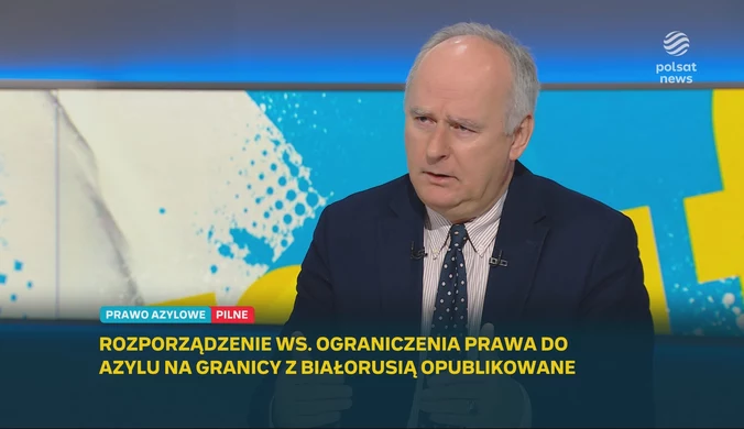 Zalewski w "Graffiti" o presji na granicy: W ten sposób Rosja chce wpłynąć na wybory