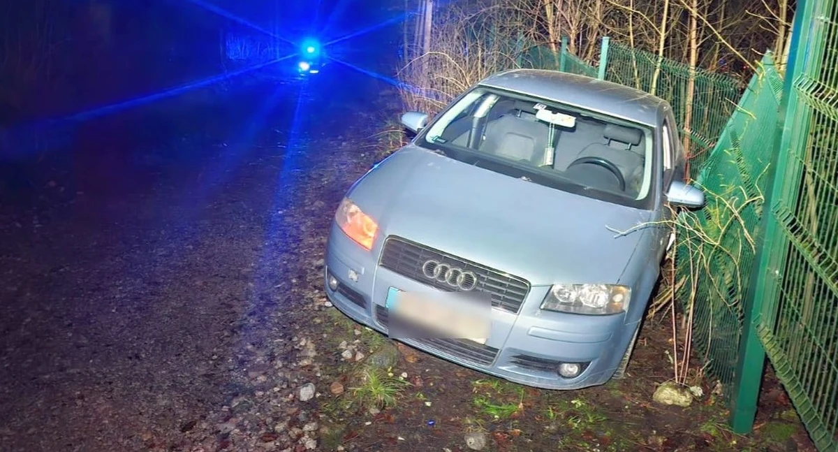 Nawet 5 lat więzienia grozi 44-latkowi, który w czwartkowy wieczór nie zatrzymał się do policyjnej kontroli w Zakopanem. Mężczyzna porzucił auto na tatrzańskim szlaku, a potem uciekał pieszo. 