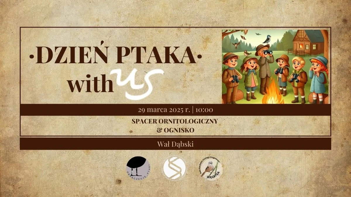 9 kilometrów brzegami jeziora Dąbie w poszukiwaniu ptaków. W Szczecinie w sobotę można się wybrać na spacer ornitologiczny zapowiadający nadchodzący Międzynarodowy Dzień Ptaka.