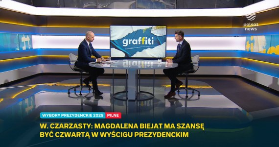 Krzysztof Śmiszek w "Graffiti": Wierzę, iż Magdalena Biejat będzie w II turze