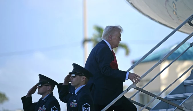 Trump wylatuje za ocean. Wspomniał o Putinie