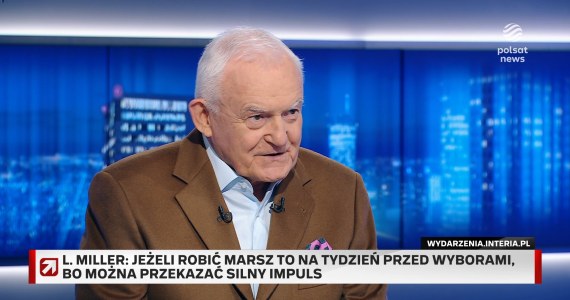 Miller w "Gościu Wydarzeń": Czarzasty siedzi w przedszkolu na nocniczku i wrzeszczy
