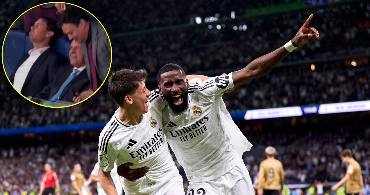 Piłkarski thriller na boisku, a na trybunach on. Mecz w Madrycie ze specjalnym gościem