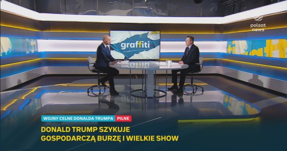 Paszyk w "Graffiti" o cłach Trumpa: Nie ma bezpośrednio powodów do obaw