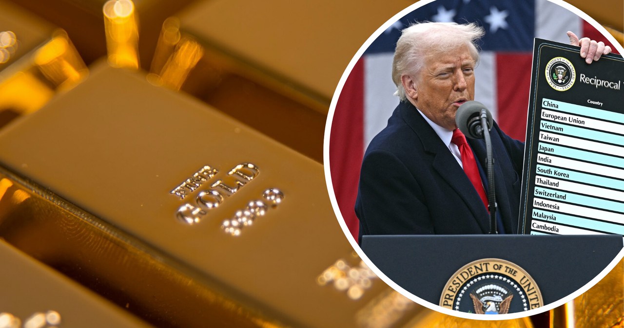 Ceny złota biją rekordy. Czytelna reakcja na przemówienie Trumpa