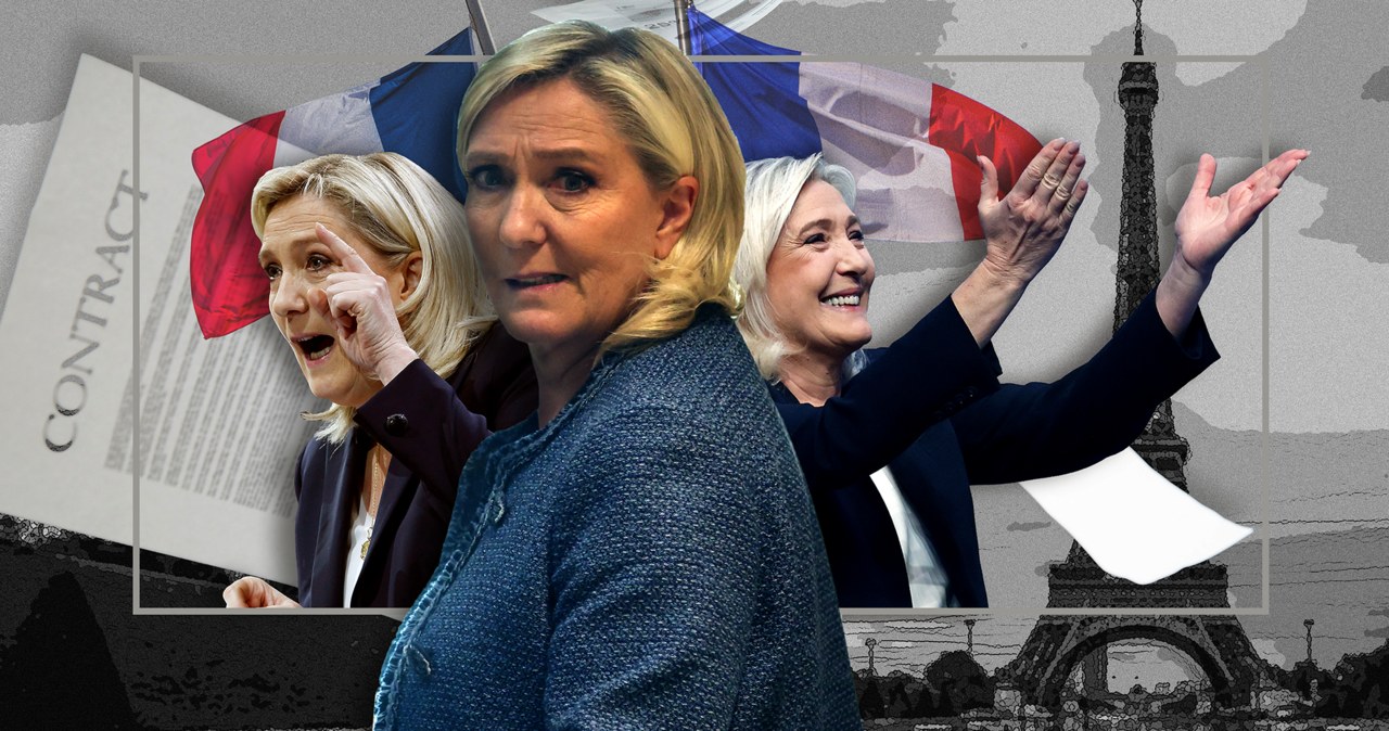 "Le Monde": Anatomia upadku Marine Le Pen