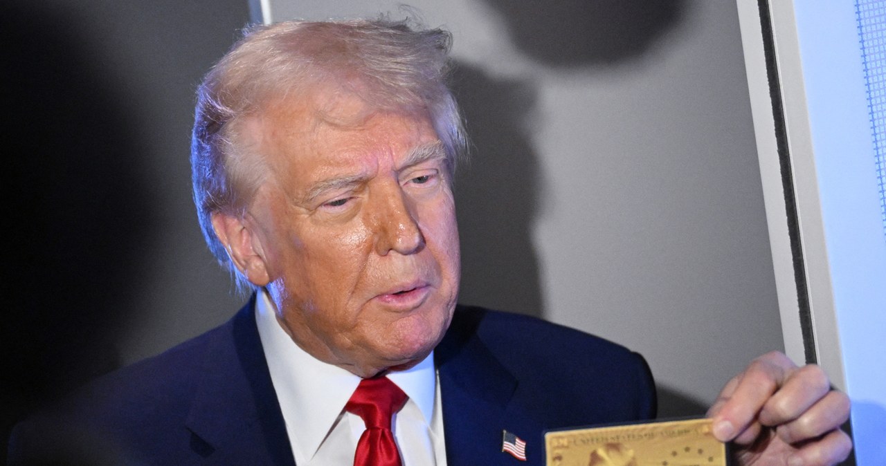 Donald Trump zaprezentował "złotą kartę". Kosztuje 5 mln dolarów