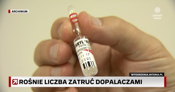 Rośnie liczba zatruć dopalaczami