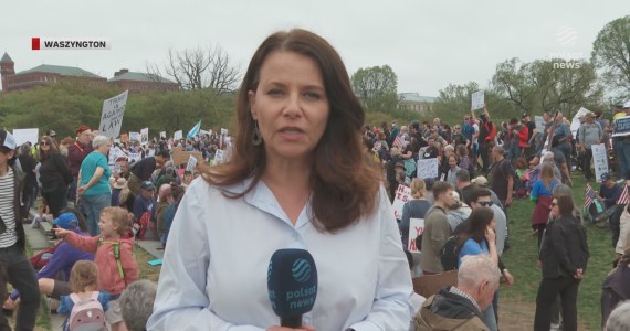 "Wydarzenia": Tłumy na ulicach amerykańskich miast. Mają dość Trumpa i Muska