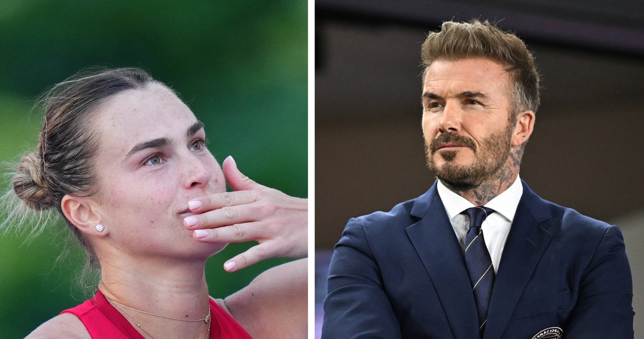 Aryna Sabalenka dostała wyjątkowy prezent. Wręczył go David Beckham