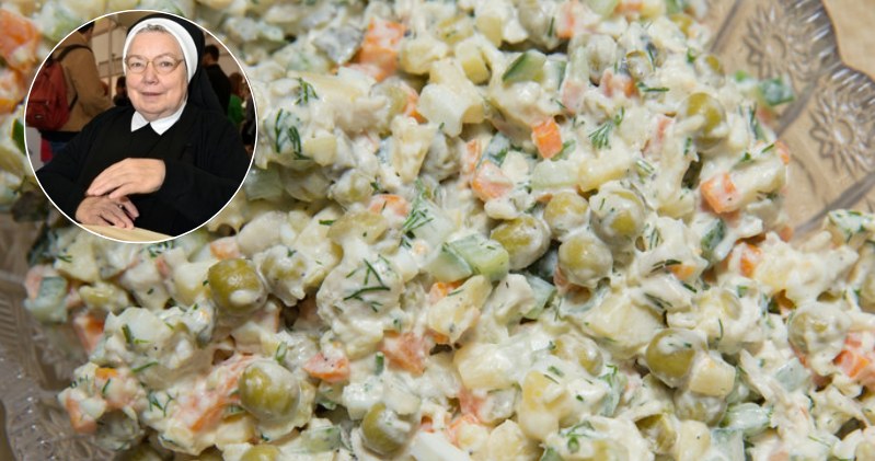 Sałatka jarzynowa siostry Anastazji znika ze stołu 5 minut. Wrzuca tam nietypową rzecz