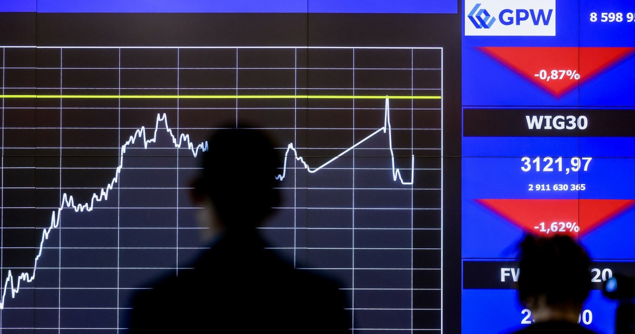 Warszawska giełda na minusie. Rynek reaguje na triumf Karola Nawrockiego