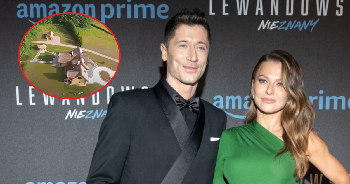 Tak wygląda polska rezydencja Lewandowskich. Cena? Lepiej usiądź