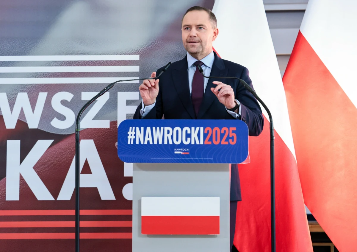 Karol Nawrocki, kandydat na prezydenta Polski popierany przez PiS, przedstawił w środę swoje hasło wyborcze. Brzmi ono: "Po pierwsze Polska, po pierwsze Polacy". "Dla mnie najważniejszy jest interes Polski, będę prezydentem, który swoje decyzje, inicjatywy ustawodawcze, będzie opierał o to hasło" - zapewnił kandydat.