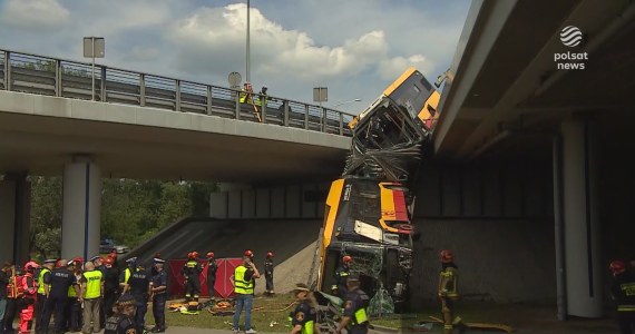 "Wydarzenia": Autobus spadł z mostu. Sąd zaostrzył wyrok dla kierowcy