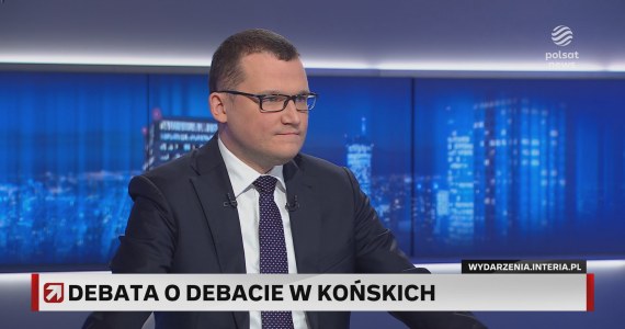 Szefernaker w "Gościu Wydarzeń": Myślałem, iż gospodarzem debaty może być prezydent Końskich