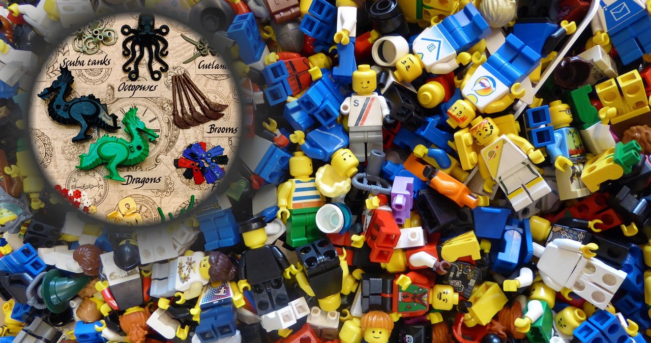 Smoki na plaży. To cenne klocki Lego z zatopionego ładunku