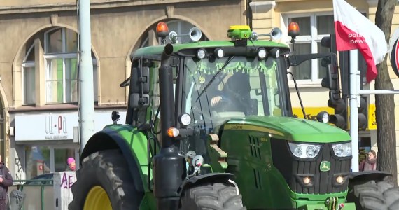 "Wydarzenia": Protest rolników w Poznaniu
