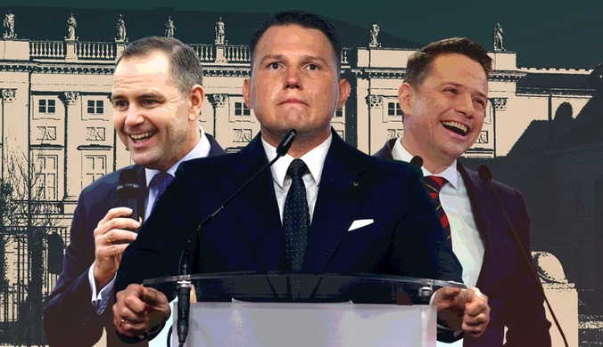 Mentzen wycięty. Tak Trzaskowski pomaga Nawrockiemu