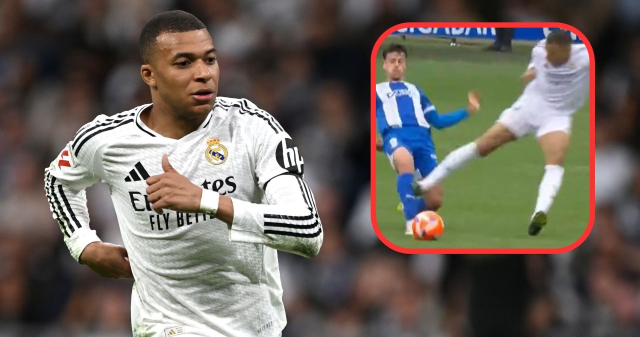 Bandyckie zachowanie Mbappe. Czerwona kartka. Dla ludzi o mocnych nerwach
