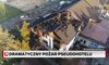 Pożar pseudohotelu w Pszowie. Prokuratura bada sprawę
