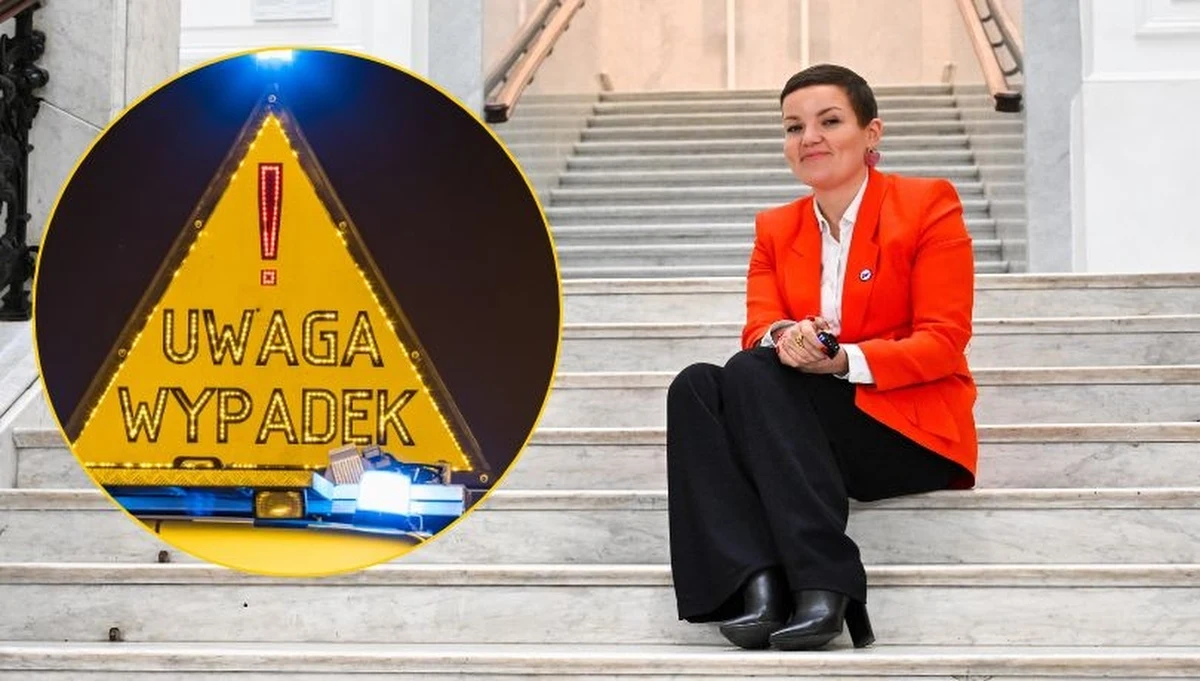 W centrum Warszawy doszło do zderzenia toyoty z motocyklistą. Za kierownicą samochodu osobowego była wiceminister kultury Marta Cienkowska – podaje "Fakt". Po wypadku do szpitala trafił motocyklista.