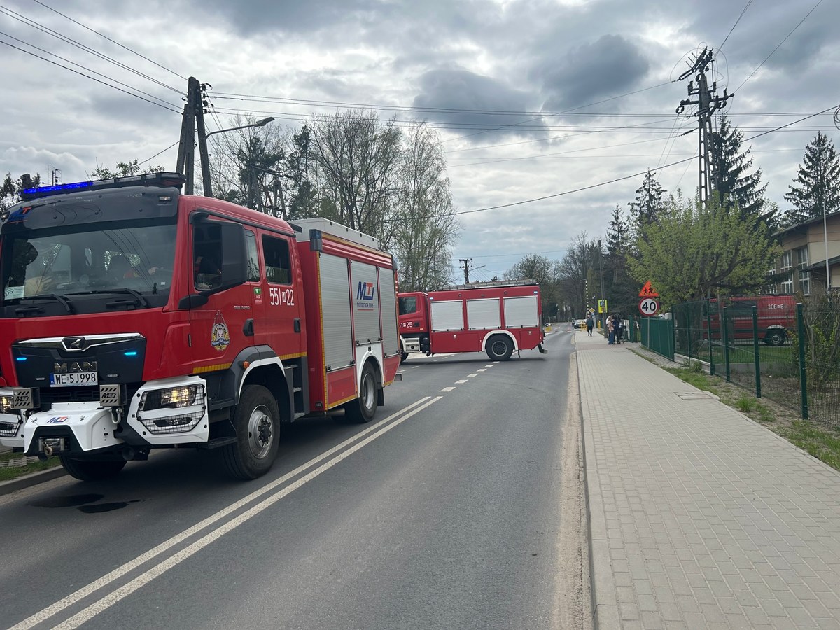 Alarm w szkole w Starej Wsi. Uczniowie nagle zasłabli