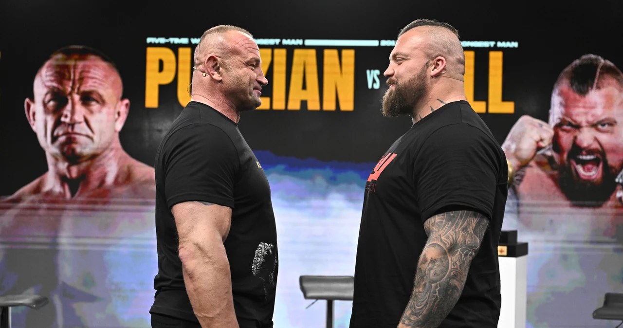 Mariusz Pudzianowski i Eddie Hall