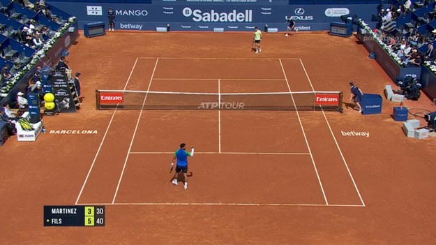 Skrót meczu Pedro Martinez - Arthur Fils.