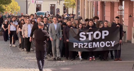 ''Wydarzenia'': Marsz milczenia w Tarnowie. Odpowiedź na morderstwo 16-latka