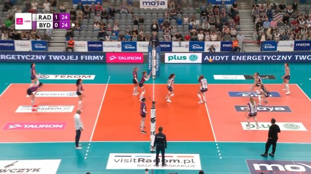 Skrót meczu Moya Radomka Radom - Metalkas Pałac Bydgoszcz.
