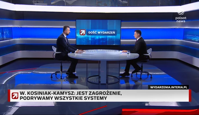 Kosiniak-Kamysz w ''Gościu Wydarzeń'': Na Polskę trwa atak, na polsko-białoruskiej granicy