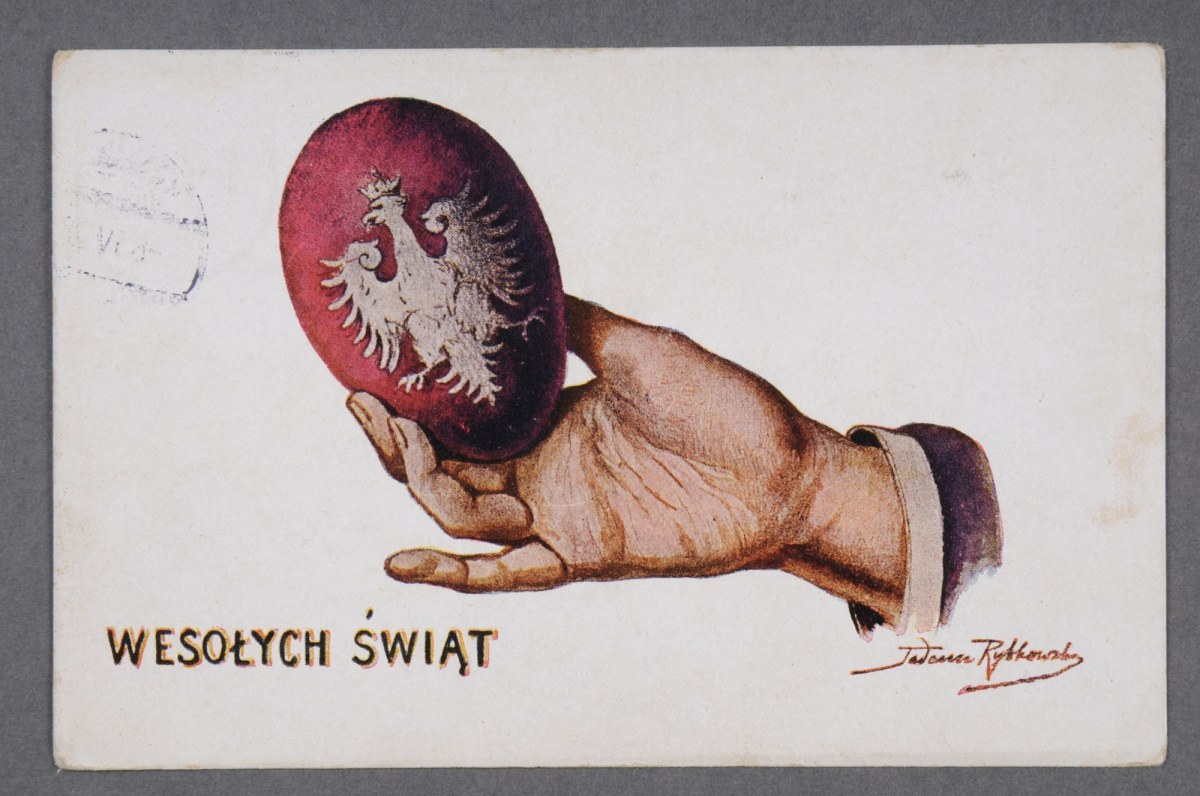 Wielkanocne kartki sprzed 100 lat. Czego sobie życzyli Polacy?