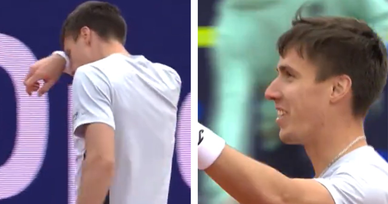 Kuriozalna scena na korcie. Wielki sukces, a on… o niczym nie wiedział