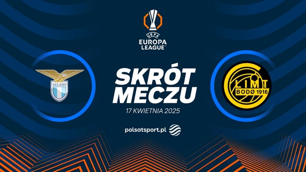 Skrót meczu Lazio - Bodo/Glimt.
Pełne mecze Ligi Europy obejrzeć można w kanałach sportowych Polsatu.
