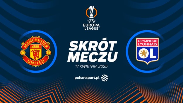 Skrót meczu Manchester United - Olympique Lyon.
Pełne mecze Ligi Europy obejrzeć można w kanałach sportowych Polsatu.