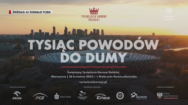 Historyczna rocznica i polityczny spór o jej obchody. Rząd zapowiada świętowanie z wielką pompą tysięcznej rocznicy koronacji Bolesława Chrobrego, ale opozycja pyta, dlaczego wielkie świętowanie organizowane jest na ostatnią chwilę i przez znajomą firmę. Materiał dla "Wydarzeń" przygotował Jan Derengowski.