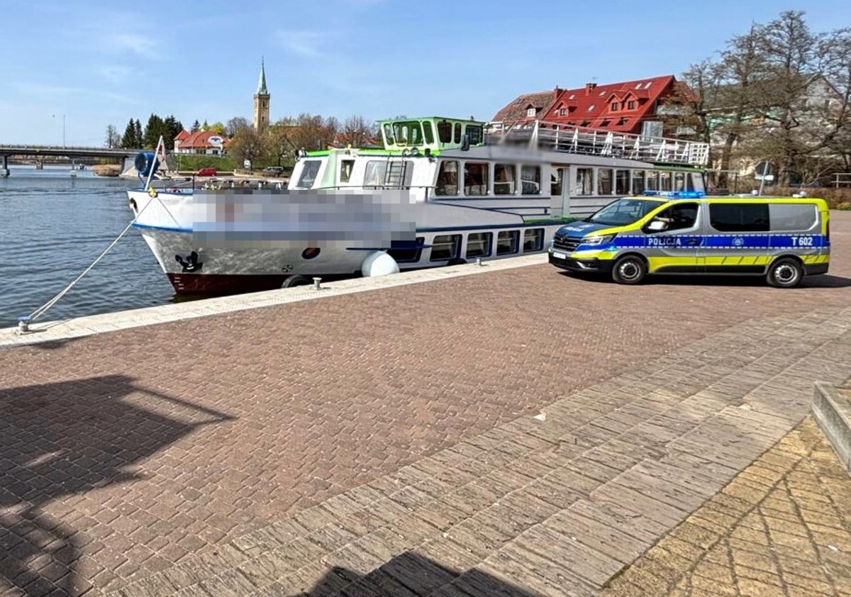 Niebezpieczny incydent na statku pasażerskim. Kapitan zatrzymany przez policję