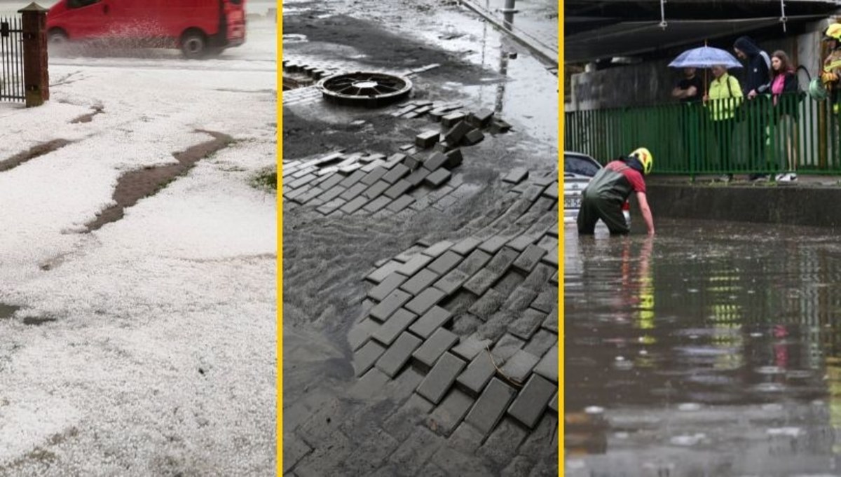 Gradobicia, ulewy i burze opanowały w piątek Polskę. W całym kraju łącznie strażacy interweniowali prawie 700 razy. Najwięcej zgłoszeń odnotowano w województwach lubelskim i podkarpackim. To tam superkomórka burzowa wyrządziła najwięcej szkód. W Przemyślu podtopionych zostało kilkadziesiąt budynków. Bez prądu na Podkarpaciu było ok. 1,7 tys. odbiorców. Mimo setek połamanych gałęzi i dziesiątek powalonych drzew, na szczęście nie ma informacji o osobach poszkodowanych. Burmistrz Tarnogrodu w powiecie biłgorajskim o piątkowym ataku żywiołu powiedział natomiast, że to "tragedia dla rolników".