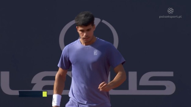 Skrót meczu Carlos Alcaraz - Alex de Minaur.
