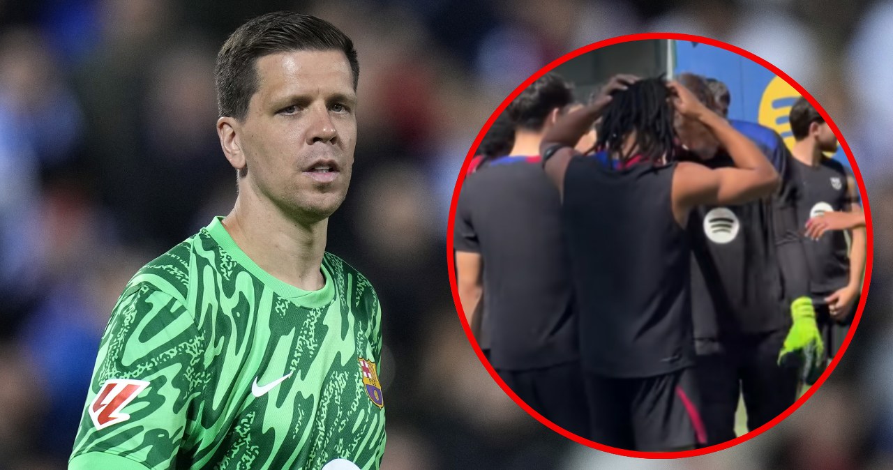 Sceny na treningu Barcelony, tak koledzy potraktowali Szczęsnego. Wszystko się nagrało