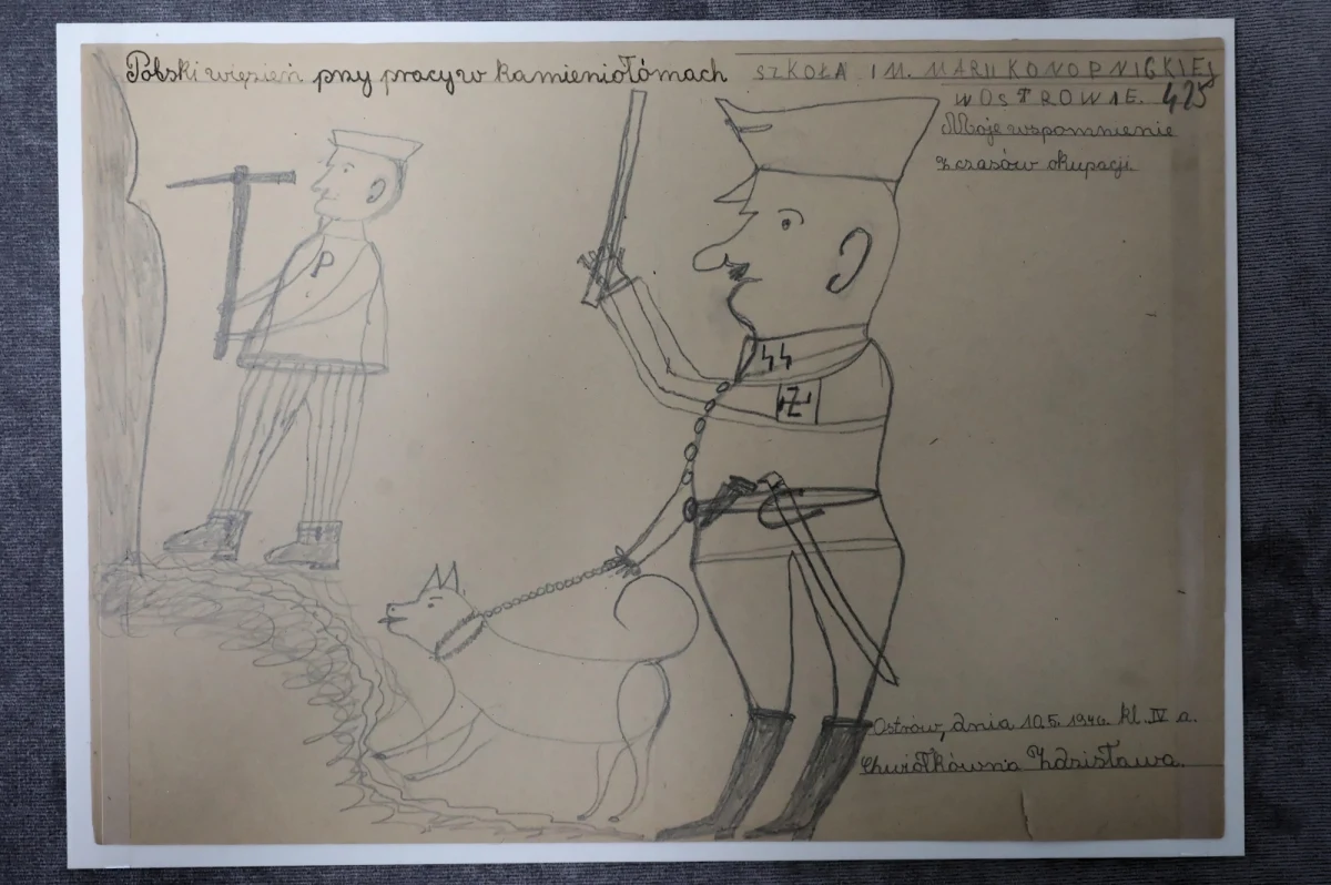 Przechowywany w Archiwum Akt Nowych w Warszawie zbiór ponad 7000 unikatowych rysunków i zeszytów, w których polskie dzieci zobrazowały swoje wspomnienia z czasów okupacji niemieckiej, został wpisany na Międzynarodową Listę Programu UNESCO Pamięć Świata. Decyzję ogłosiła Rada Wykonawcza UNESCO. Dr Paweł Pietrzyk, Naczelny Dyrektor Archiwów Państwowych przypomina, że to już 19. wpis z Polski i dziewiąty pochodzący z zasobu Archiwów Państwowych. "Stawia to Polskę w gronie sześciu krajów na świecie z największą liczbą wpisów" - podkreśla dyrektor AP.
