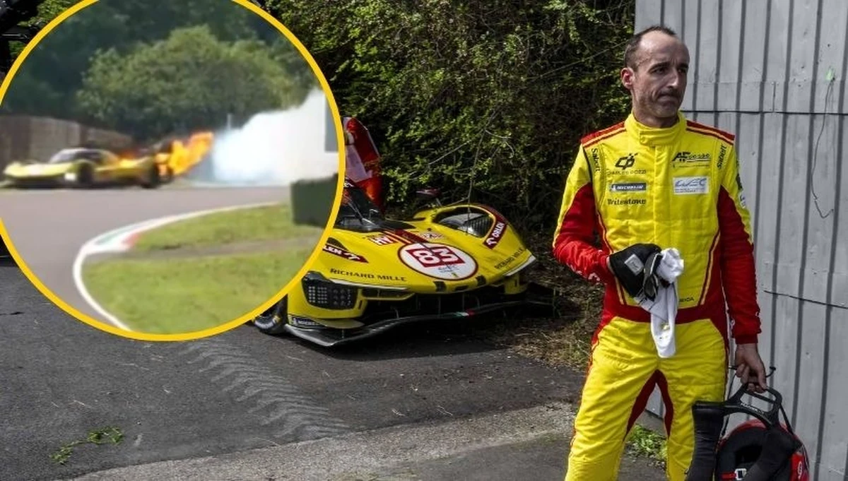 W sobotę podczas trzeciego treningu na torze Imola we Włoszech doszło do awarii ferrari Roberta Kubicy, który przygotowywał się do startu w niedzielę w 6-godzinnej drugiej rundzie wyścigowych mistrzostw świata World Endurance Championship (WEC).