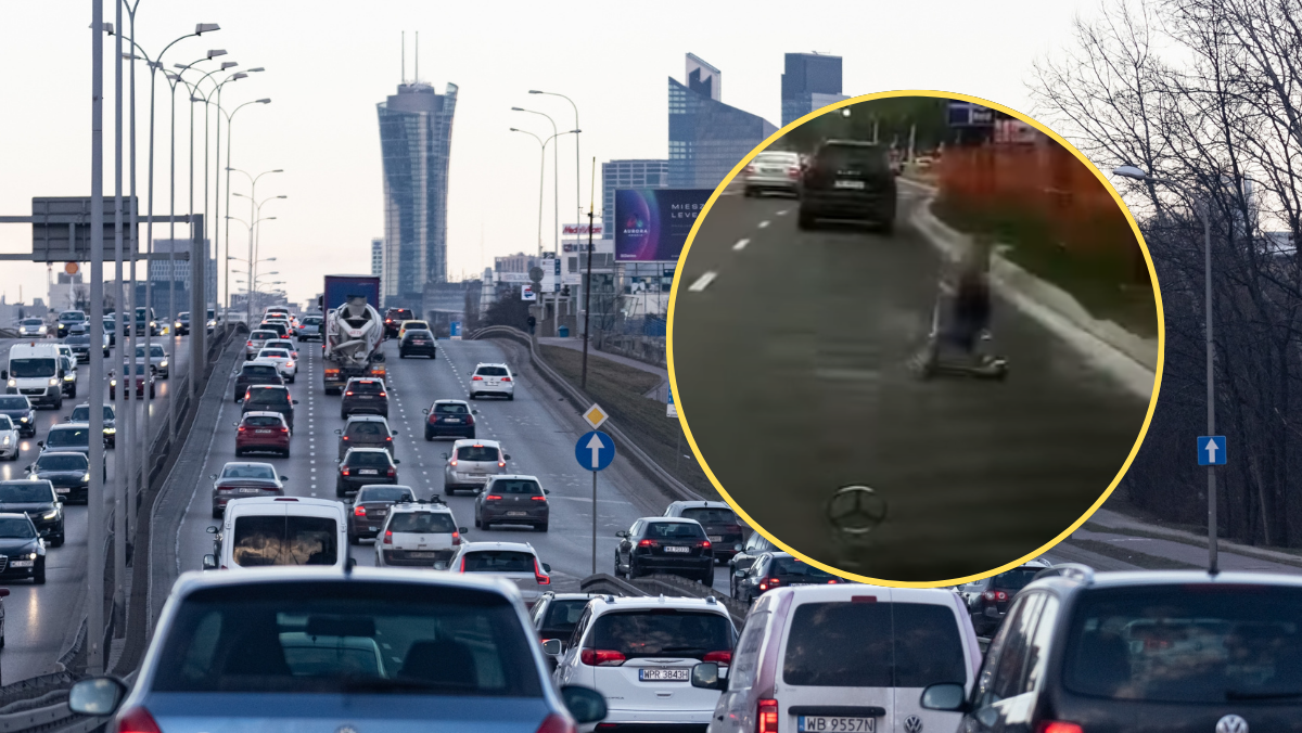 Dziecko wjechało na hulajnodze pod nadjeżdżające auto. O włos od tragedii