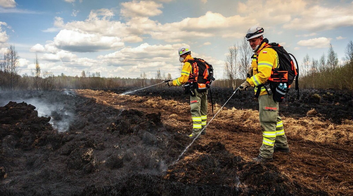 Pożar w Biebrzańskim Parku Narodowym. Nowe informacje