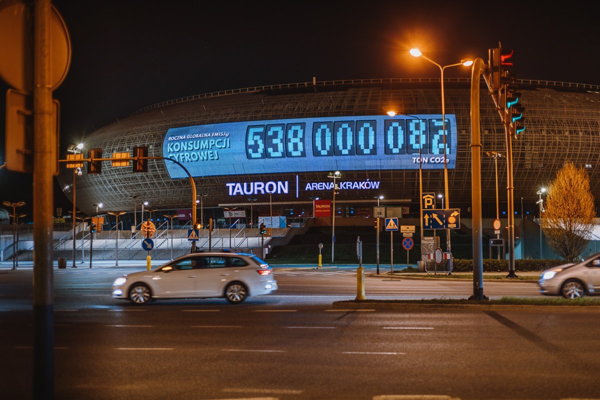 W Krakowie na Dzień Ziemi włączony zostanie Licznik Cyfrowego Śladu Węglowego