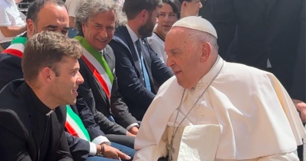 Polski ksiądz na audiencji prywatnej u papieża Franciszka. Jedno słowo, którego nigdy nie zapomni